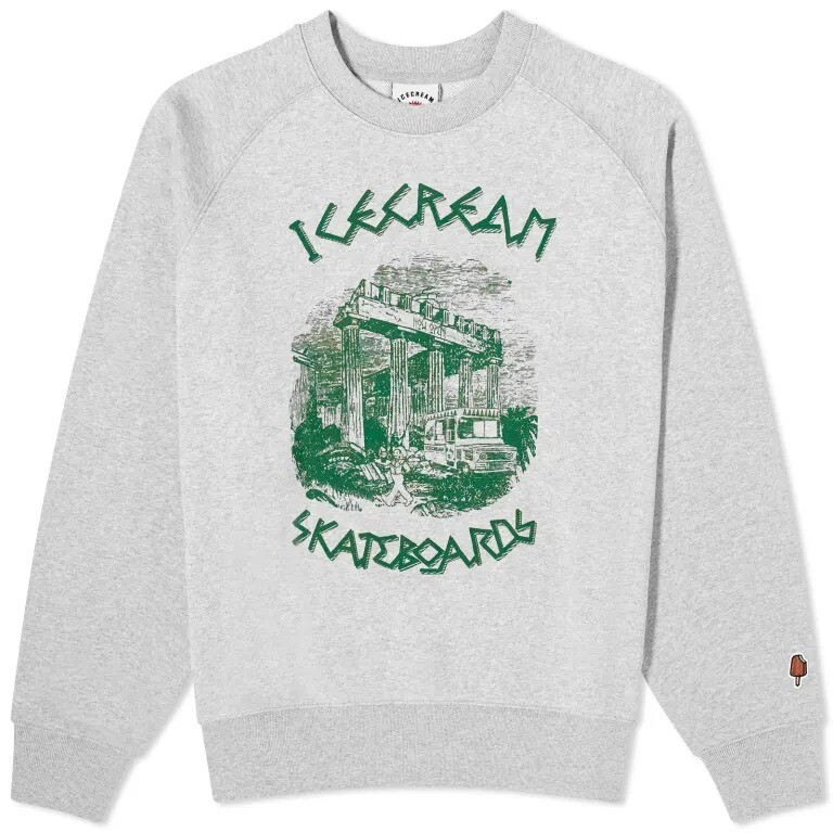 

Свитшот Icecream Ancient Crew, серый