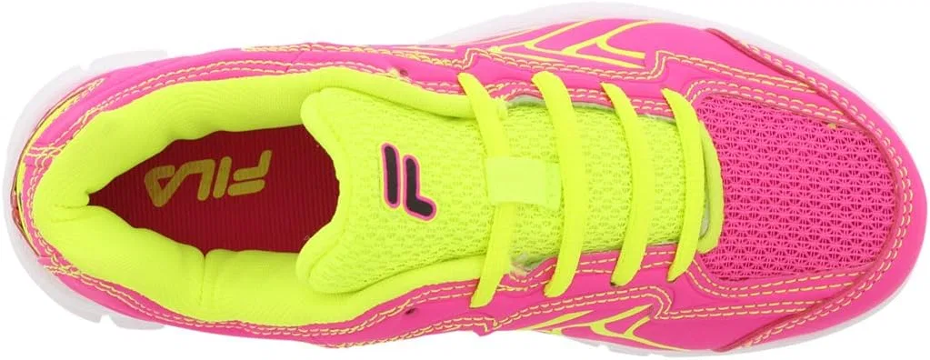 Детские кроссовки для девочек Star Runner Fila, Fuchsia/Yellow — фото 3