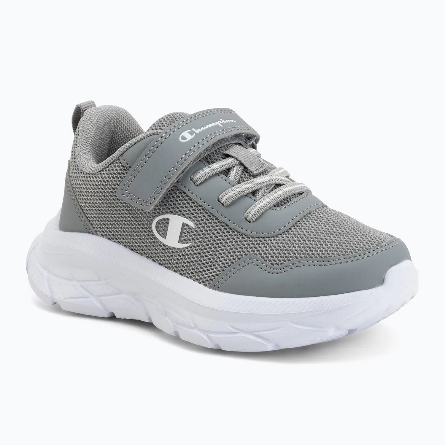 Детские кроссовки на липучке Champion Fuze PS Low Cut, Gray