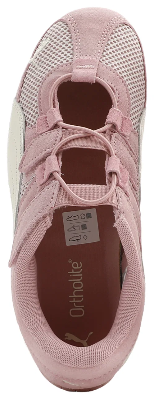 Кроссовки для девочек Speedcat Go PUMA, цвет Warm White/Poised Pink — фото 4