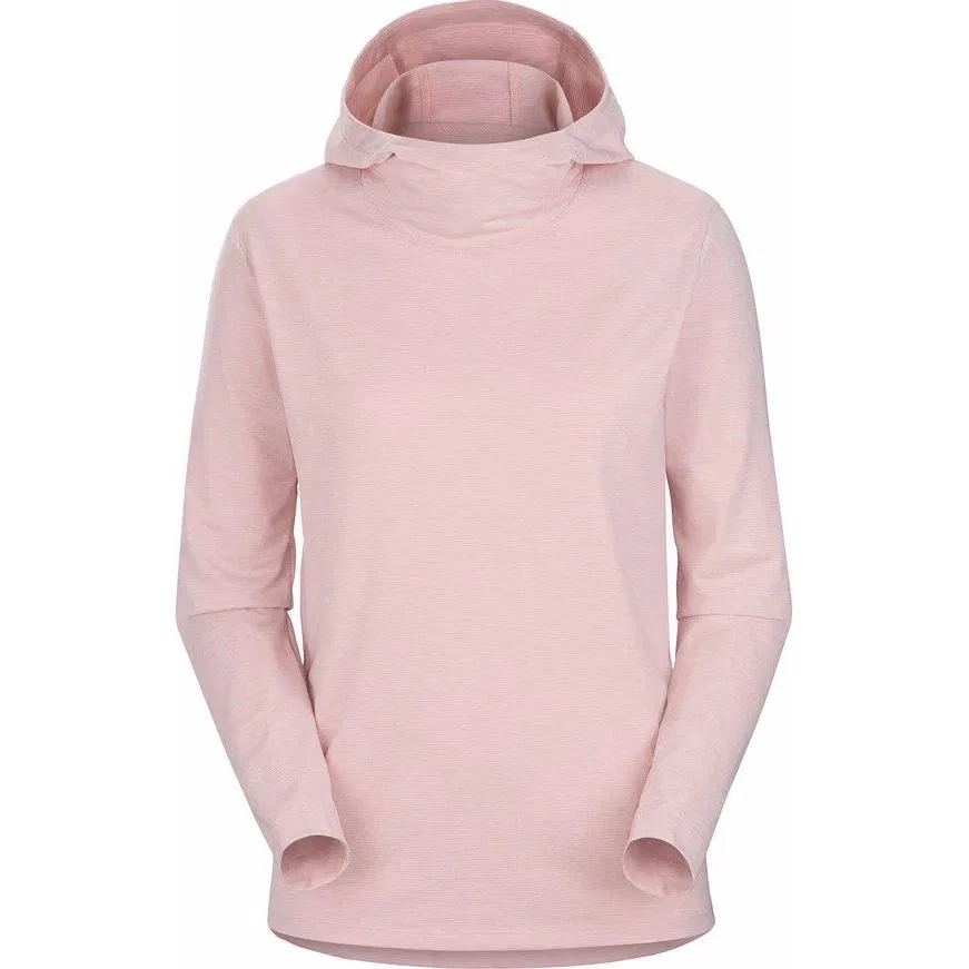 Женский свитшот Taema Arcteryx, Evening Mist Pink Gray/Alpine Rose Heather
