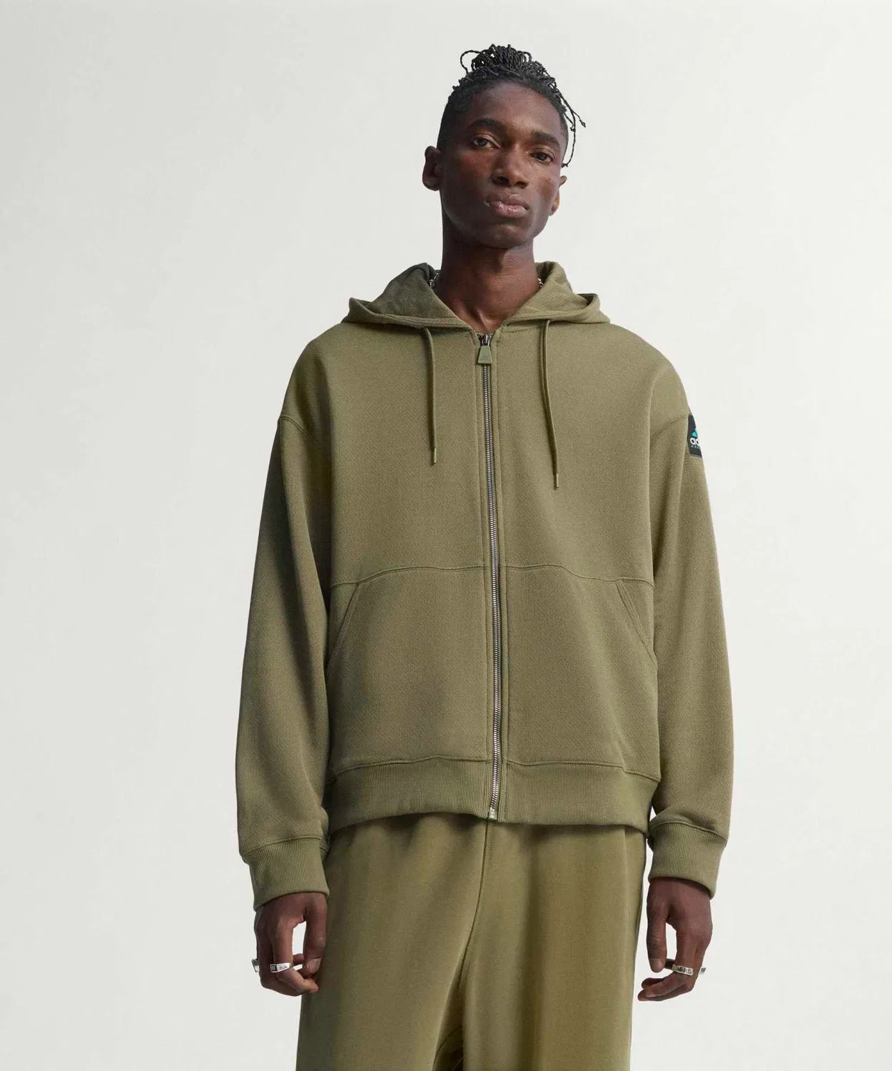 Мужское худи с длинным рукавомAdidas EQT Reflektor, Khaki