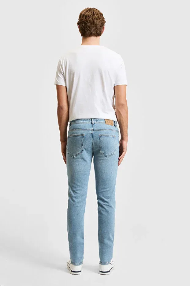 Мужские джинсы slim fit U.S. Polo Assn., Light Blue — фото 4