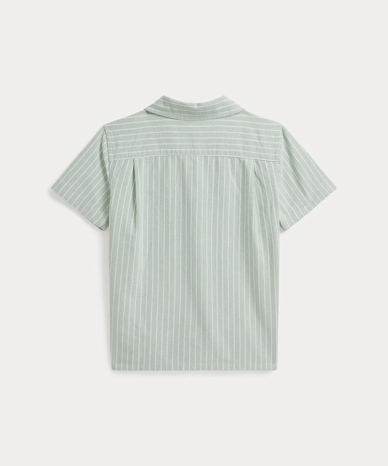 Детская рубашка с коротким рукавом в полоску Polo Ralph Lauren Childrenswear, Multi — фото 2