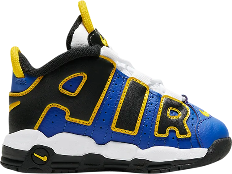 Кроссовки Nike Air More Uptempo TD 'Peace, Love, and Basketball', синий — фото 2