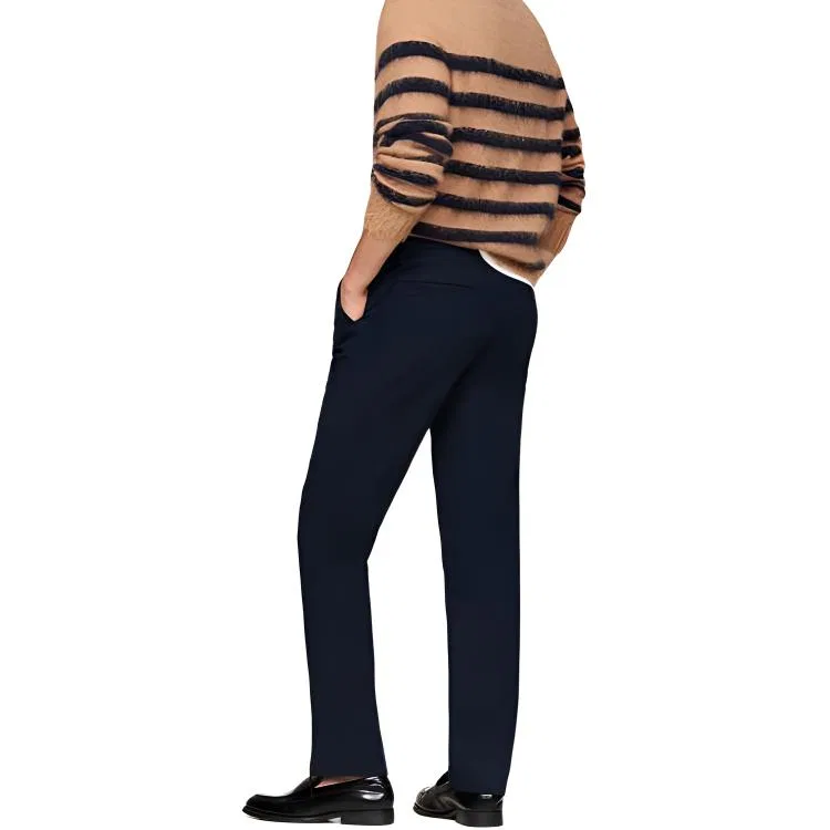 Мужские брюки из костюмной ткани Tommy Hilfiger, Navy Blue DW5 — фото 3