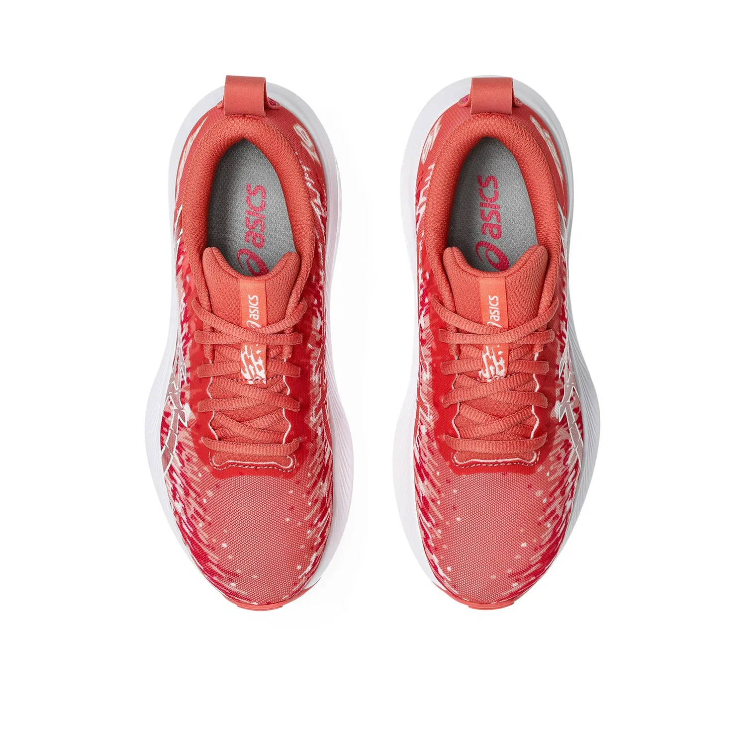 Детские спортивные кроссовки для мальчиков с амортизацией Gel-noosa Tri 16 Gs ASICS, Dark Pink Clay White — фото 3