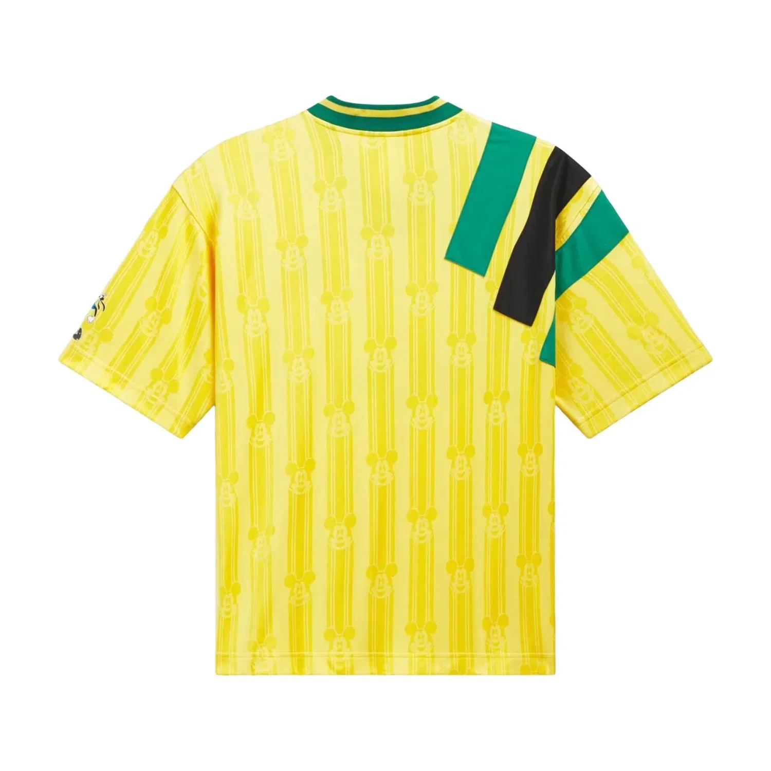 Мужская футболка с принтом Adidas x Brain Dead x Disney Football Jersey Bold Gold, золотистый — фото 2