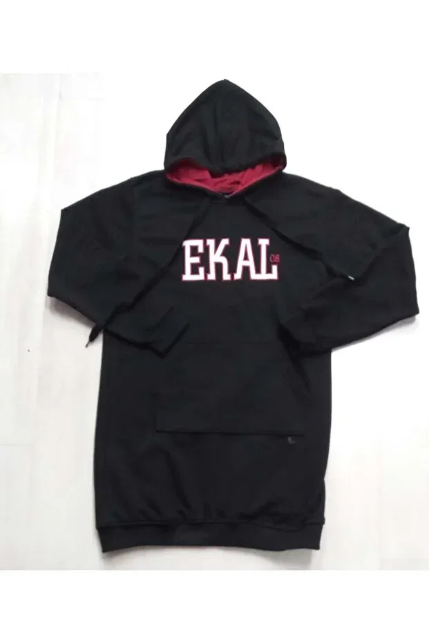 Детская толстовка-туника для девочек с принтом High School Sweet Tunic Başak Çocuk Giyim, Black