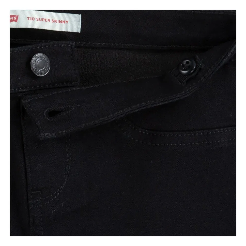 Леггинсы Levi's Pull On, черный — фото 4