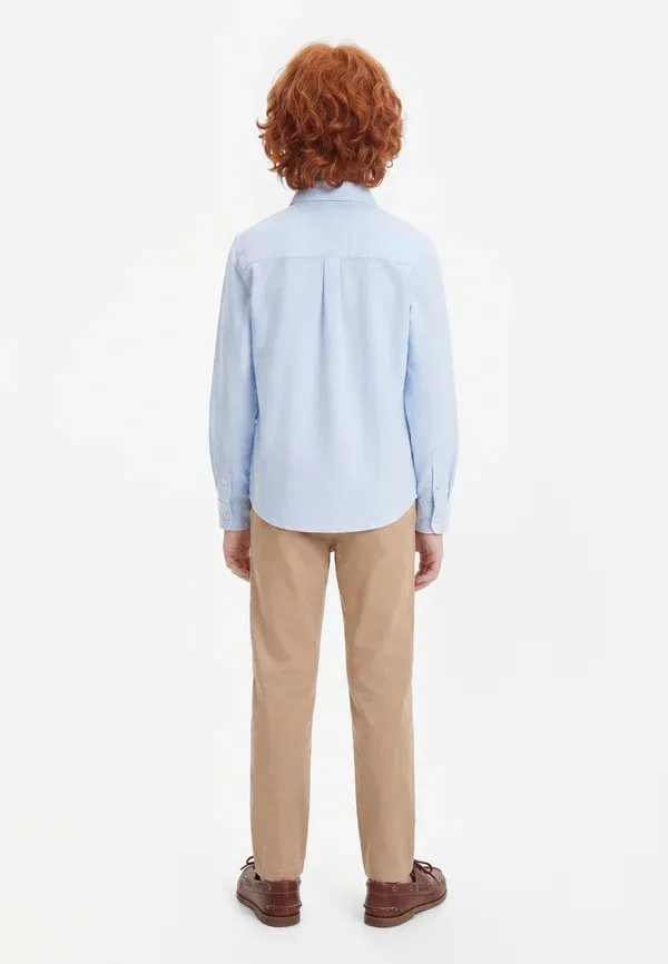 Рубашка хлопковая Flag shirt Tommy Hilfiger, Calm Blue, синий — фото 2