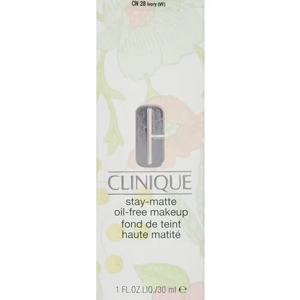 Тональная основа матовая Clinique Stay Matte Oil Free Makeup, CN 28 Ivory, 30 мл