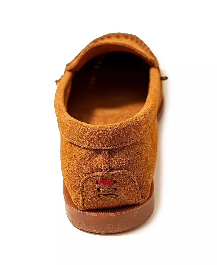 Женские замшевые мокасины Mellony Penny Minnetonka, коричневый — фото 2
