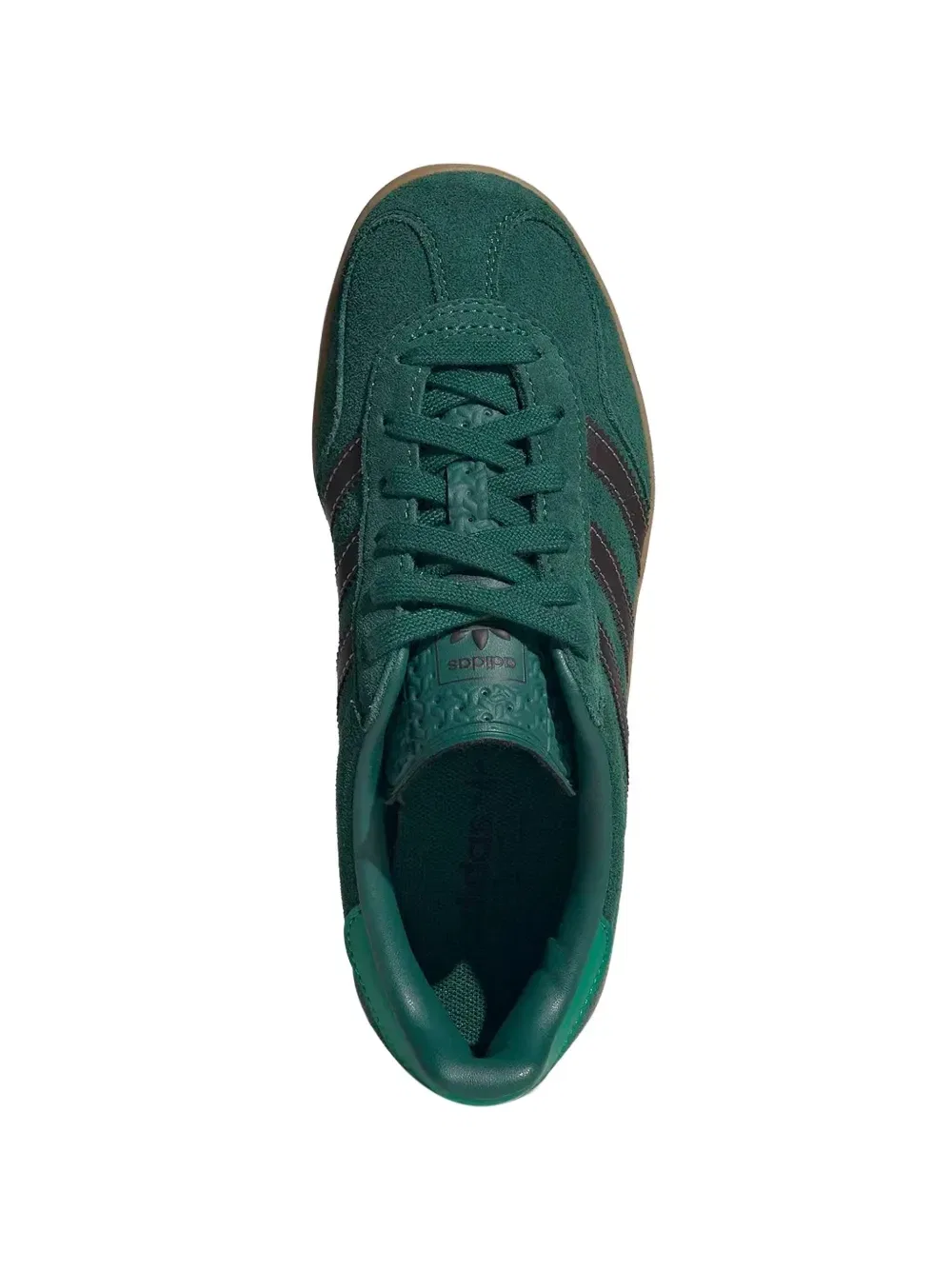 Кроссовки Gazelle Indoor Adidas Kids, зеленый — фото 4