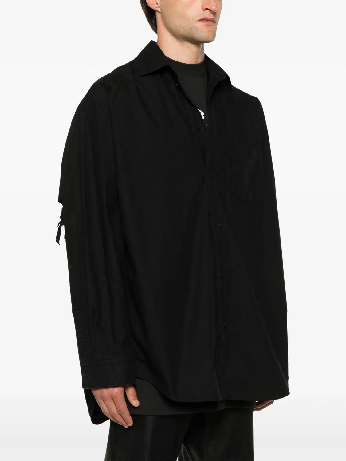 Рубашка Unity Sports Icon от Balenciaga, черный — фото 3