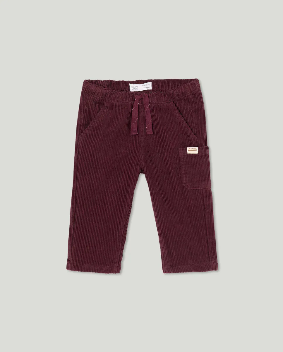 

Микровельветовые штаны для мальчика Baby El Corte Inglés, цвет 291 Berenjena