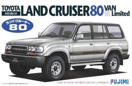 

Toyota Land Cruiser 80 Van VX Limited 1:24 Fujimi 03795