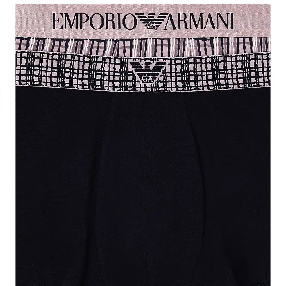 Боксеры трусы 2 шт Emporio Armani, мультиколор — фото 4