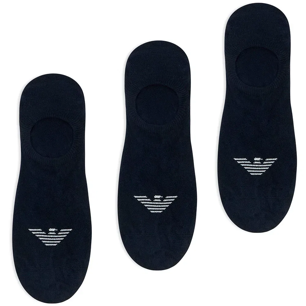 Носки Emporio Armani 3 пары, синий