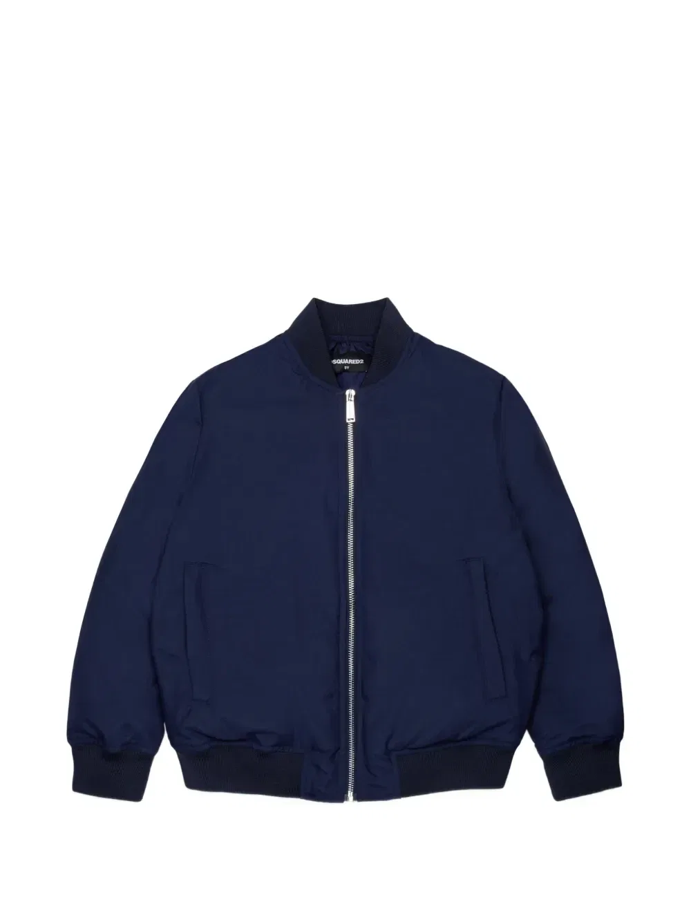 Пуховик с логотипом Dsquared2 Kids, синий