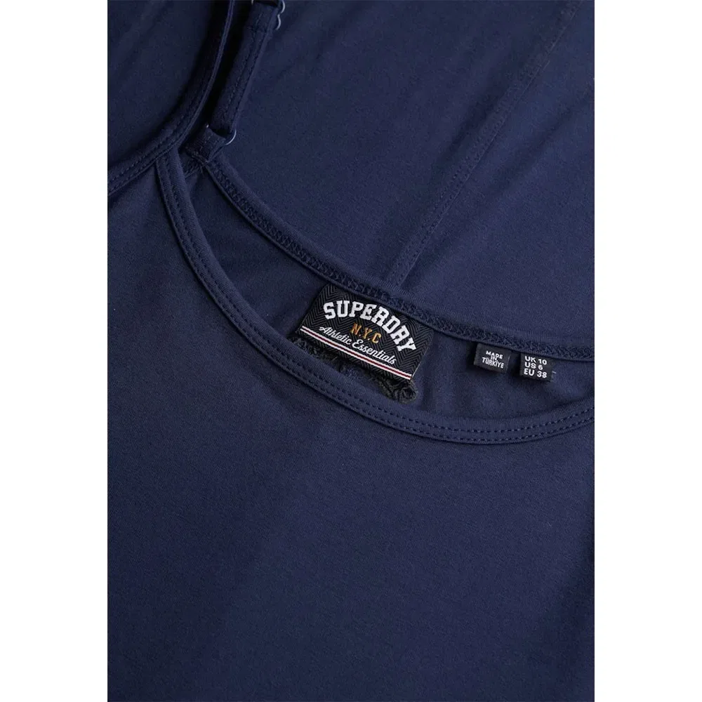Платье без рукавов Athletic Essential Jersey Maxi Cami Superdry, синий — фото 4
