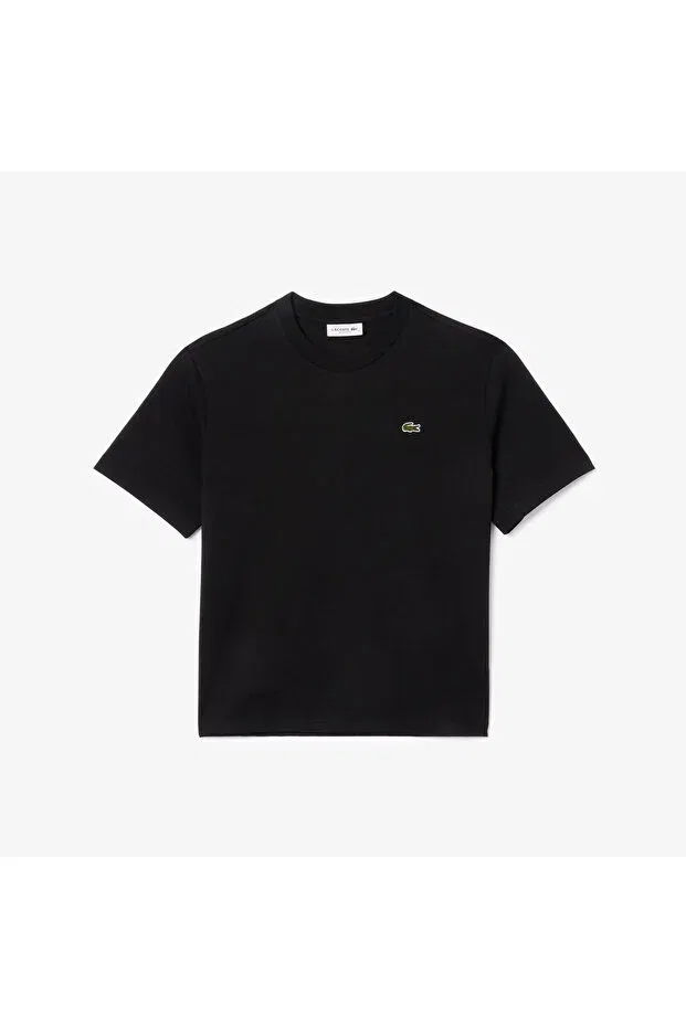 Футболка Lacoste Свободного кроя Black — фото 3