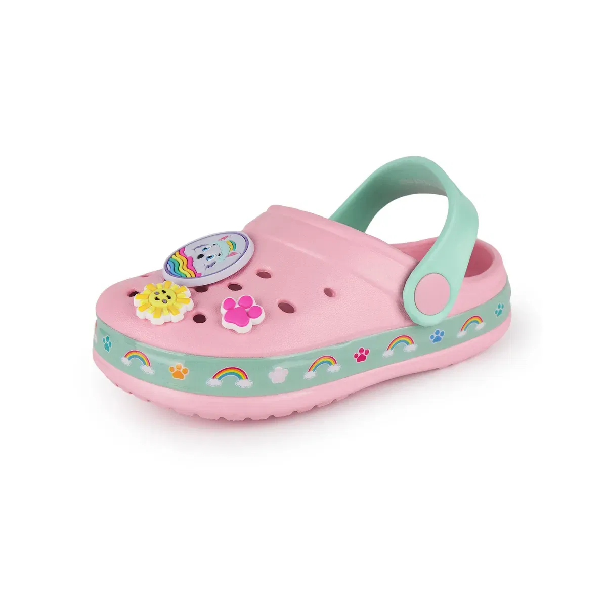 Детские сабо с бейджами Paw Patrol, Pink