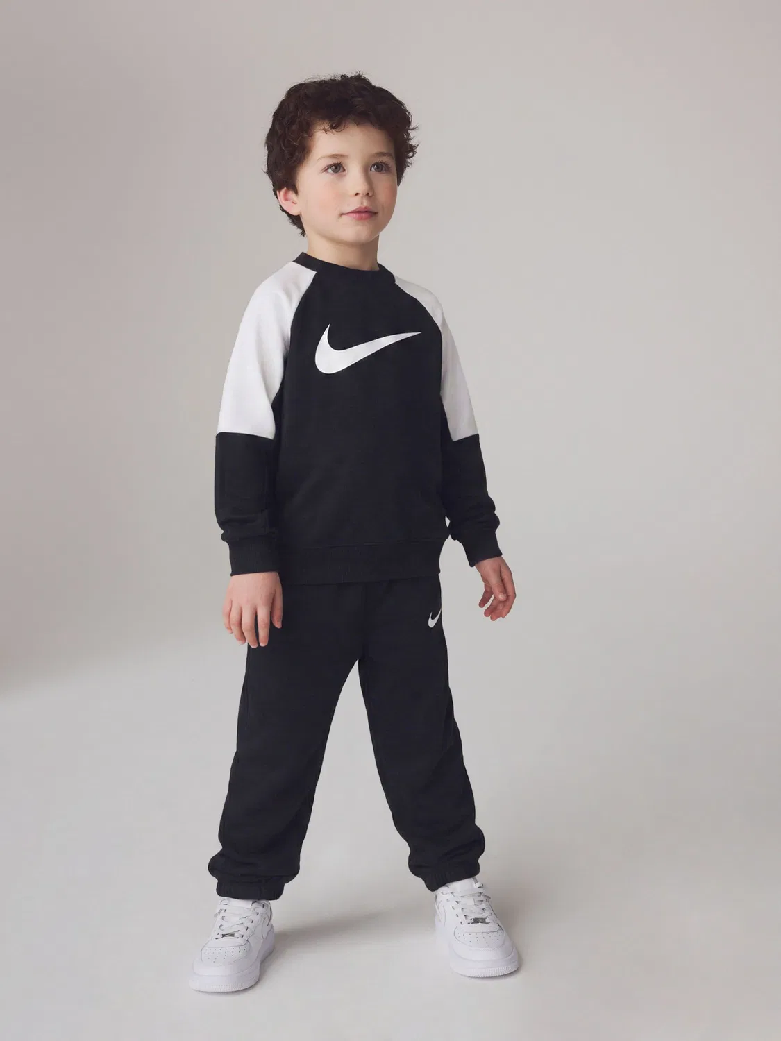 Костюм-двойка Lifestyle Essentials Crew Nike, черный