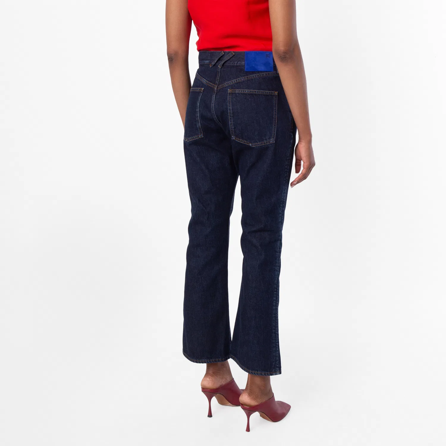 Джинсы клеш Classic Denim Flare Burberry, Indigo — фото 4