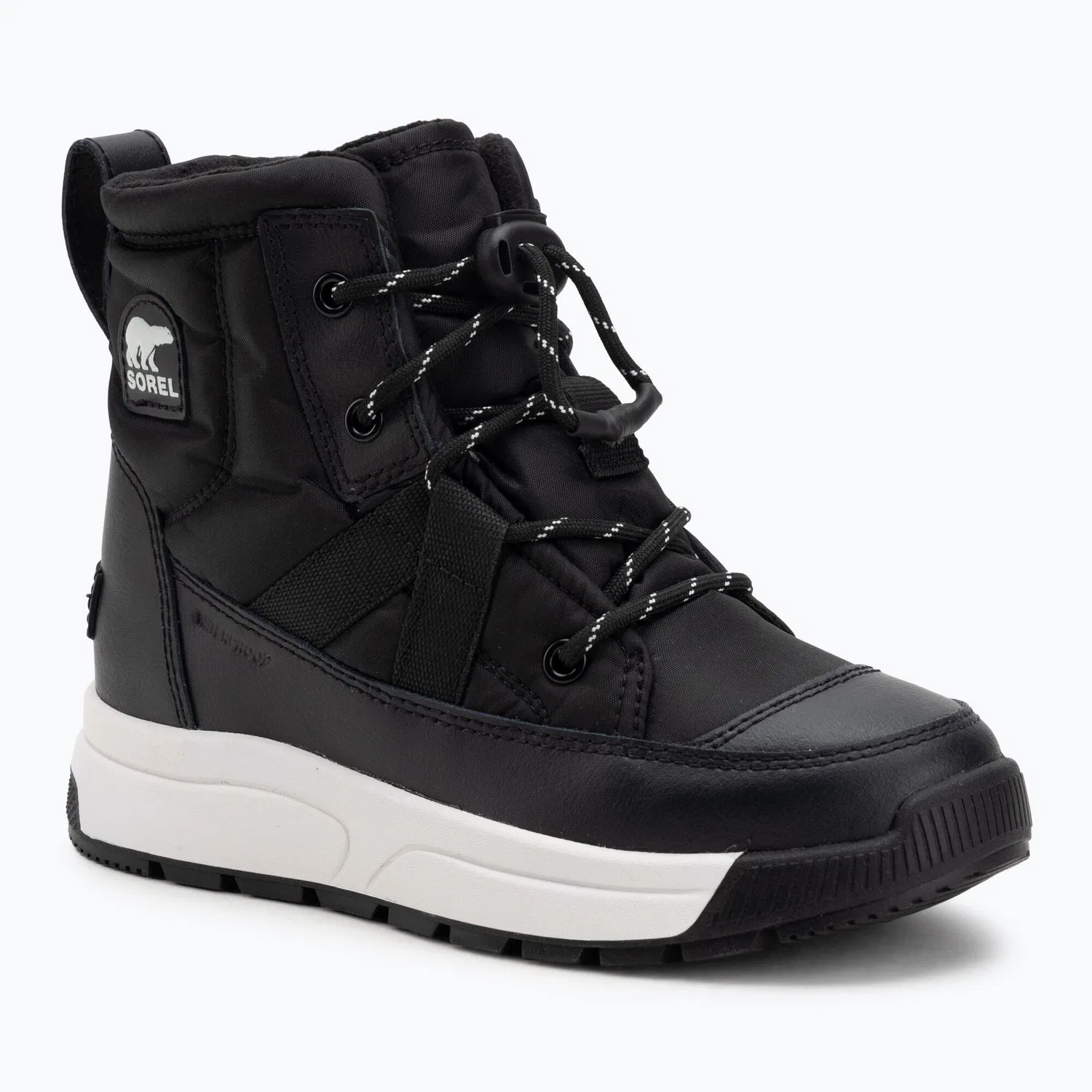 Детские зимние ботинки с высоким голенищем Sorel Youth Whitney Mid WP, Черный