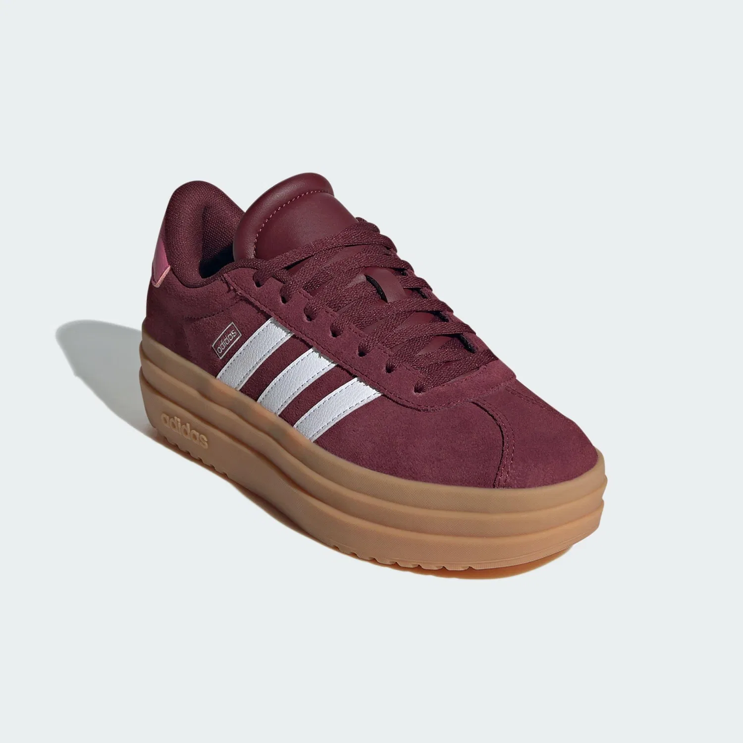 Детские кроссовки с закрытым носком VL Court Bold Adidas, Rot Weiss Rosa — фото 4