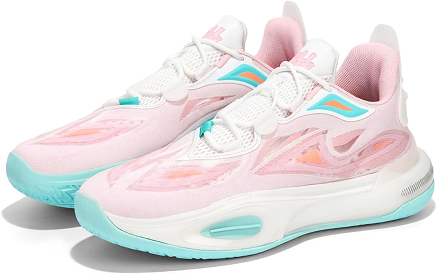 

Мужские спортивные кроссовки средней высоты с сетчатой дышащей верхней частью, округлый носок, противоскользящая амортизация, легкие и удобные баскетбольные кроссовки, подходят для бега, тренировок по баскетболу на кампусе и фитнеса Qaoterod, ро...