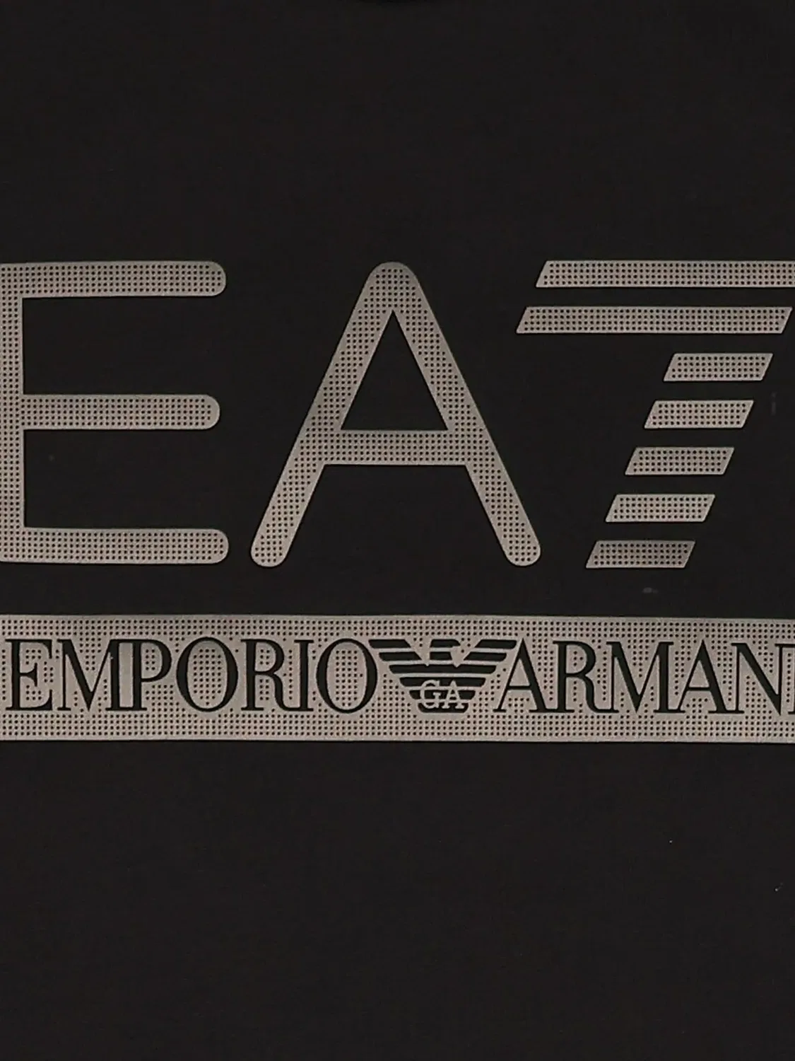Футболка с логотипом Ea7 Emporio Armani, черный — фото 3