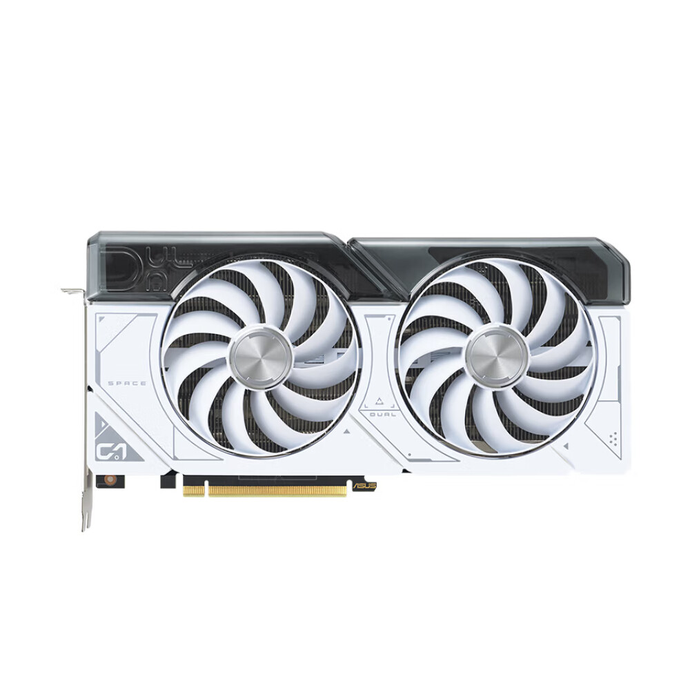 

Видеокарта Asus DUAL GeForce RTX 4070 SUPER White OC Edition, 12 ГБ, белый