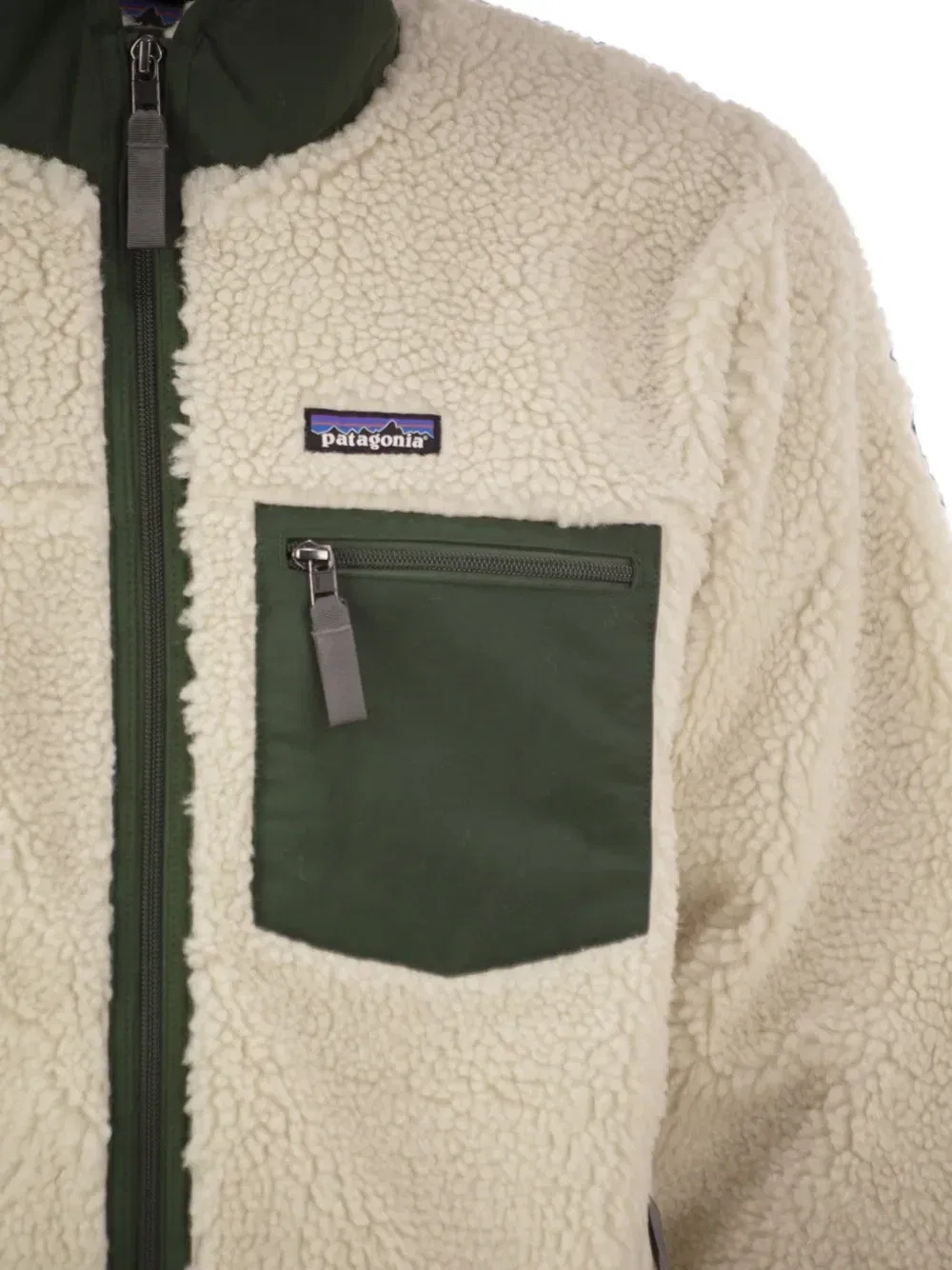 Классическая флисовая куртка Retro-X Patagonia, бежевый — фото 4