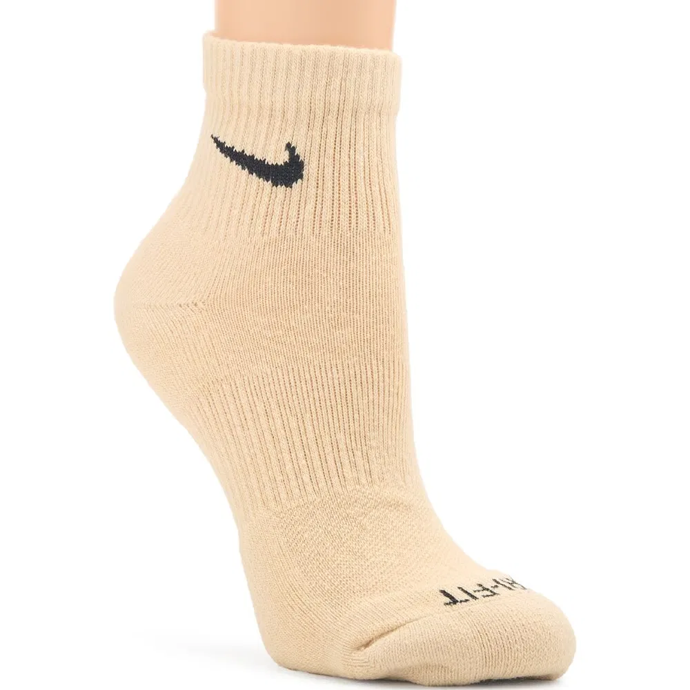 Набор из 6 пар средних повседневных носков с амортизацией до щиколотки Nike, Brown Assorted — фото 2
