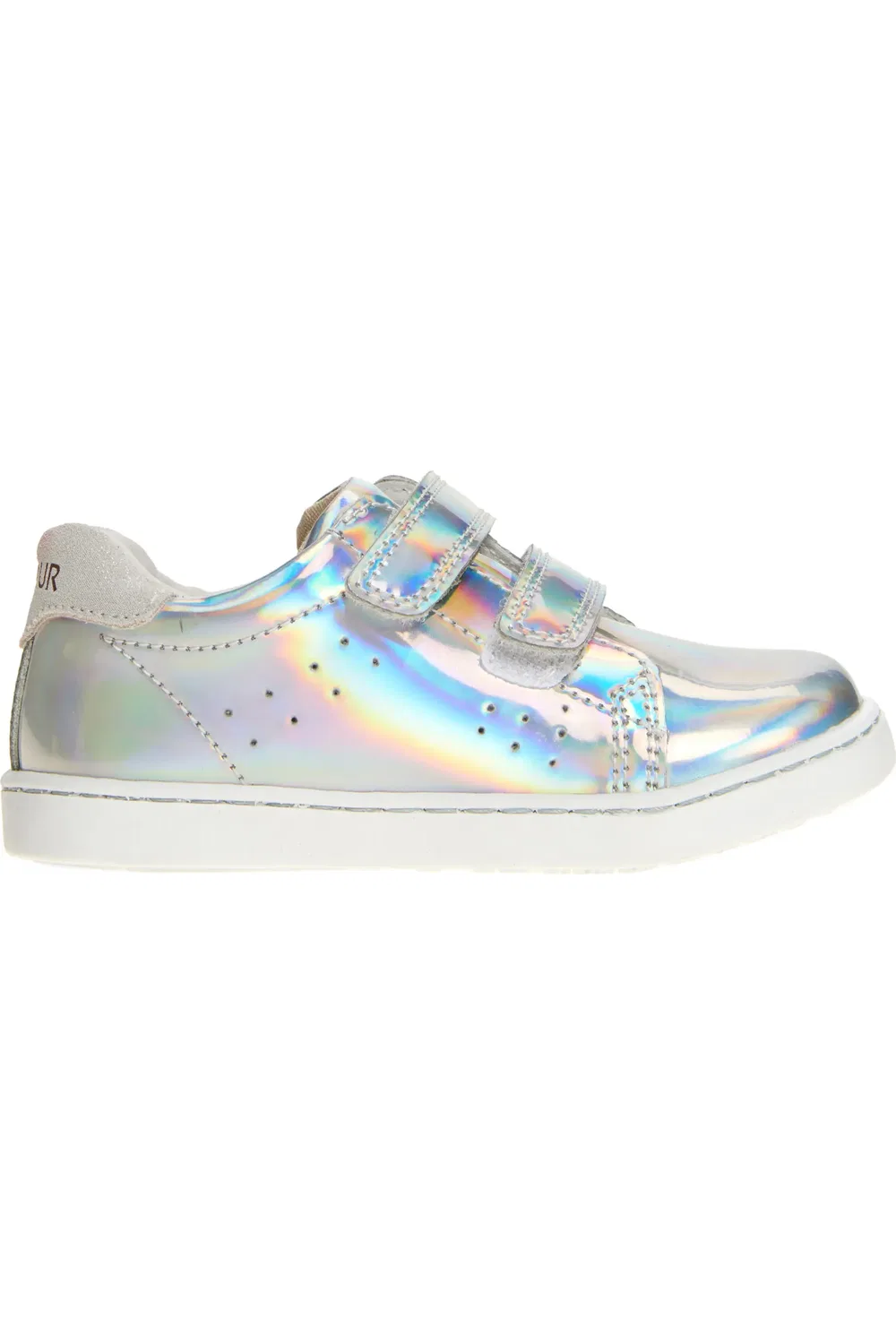 Детские кроссовки дышащие кожаные Kenzie L'AMOUR, Holographic — фото 3