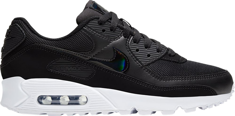 Кроссовки Nike Wmns Air Max 90 Twist 'Black White', черный - фото