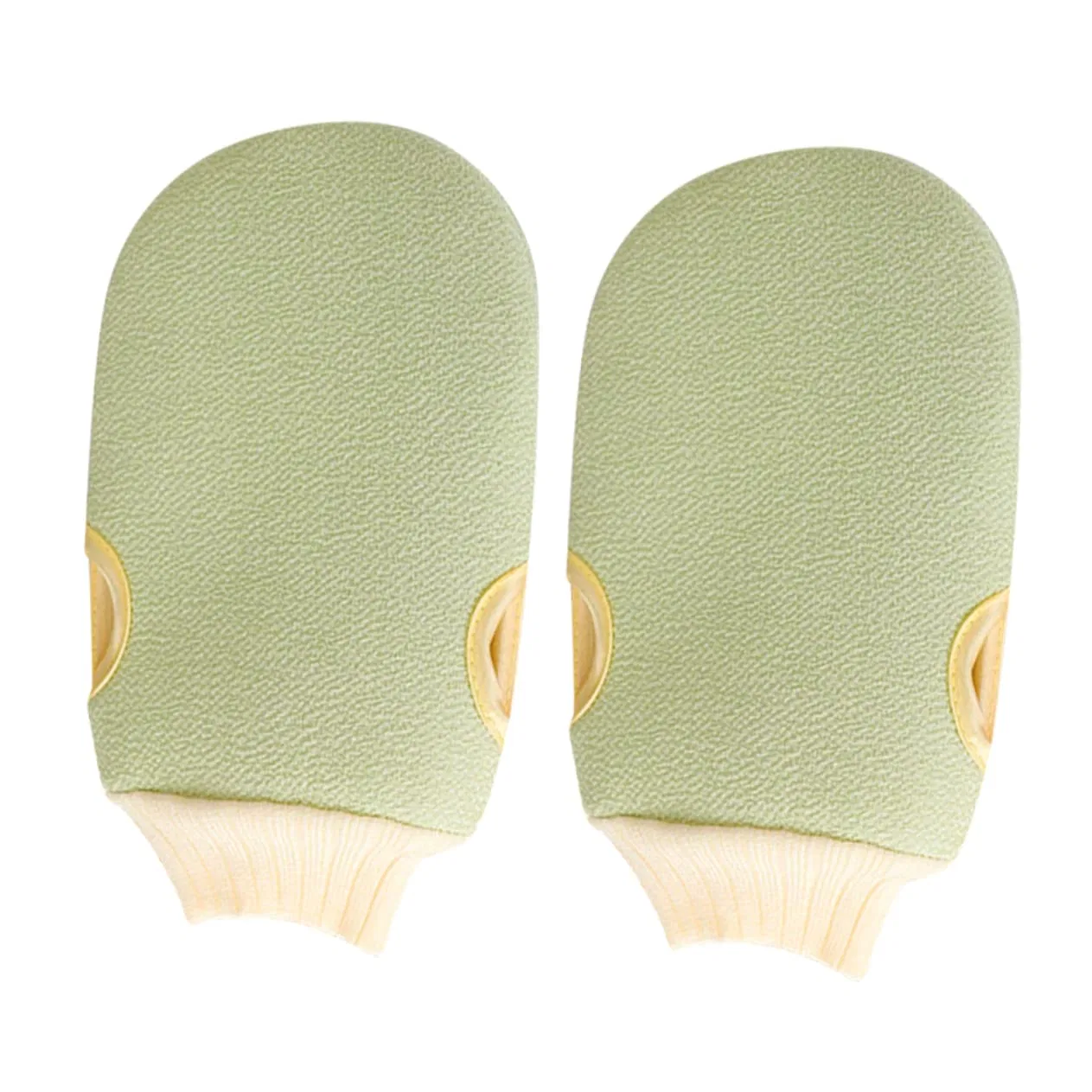 Перчатки для пилинга Healeved, набор 6 шт, 23,2x12,5 см, Light Green — фото 4