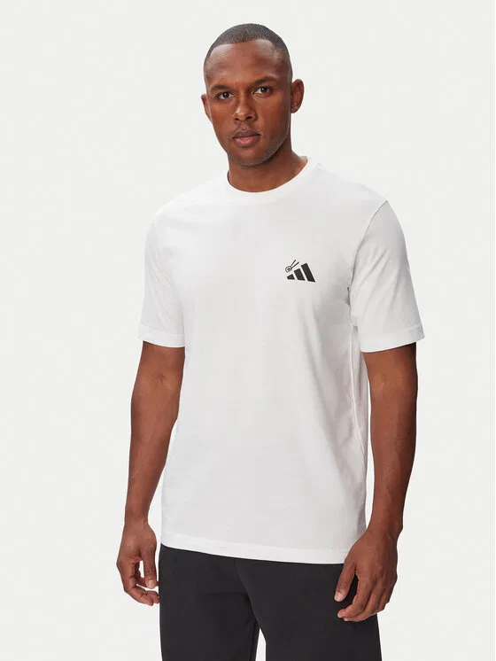 Футболка regular fit Sushi Graphic Adidas, белый — фото 3