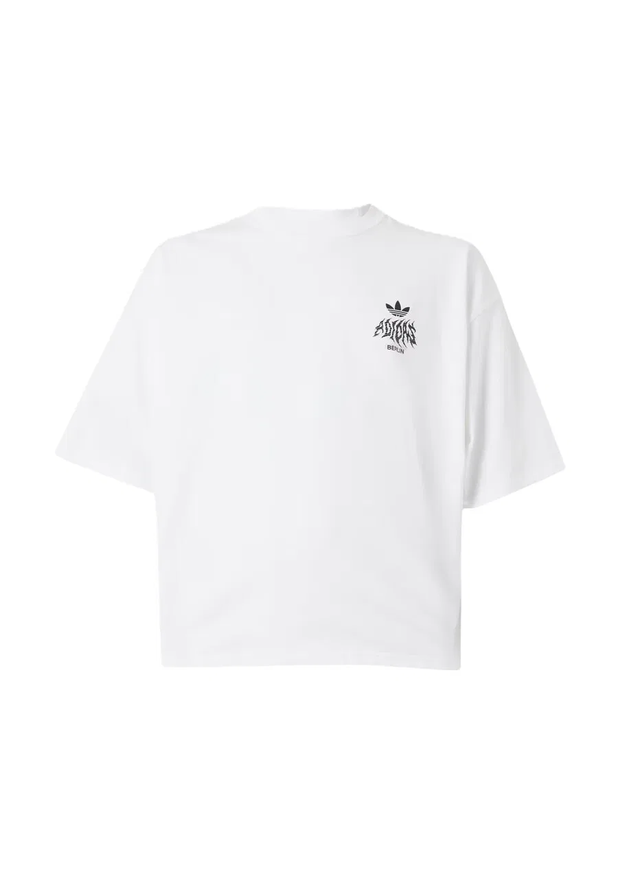Футболка ADIDAS ORIGINALS 'Berlin' белого цвета