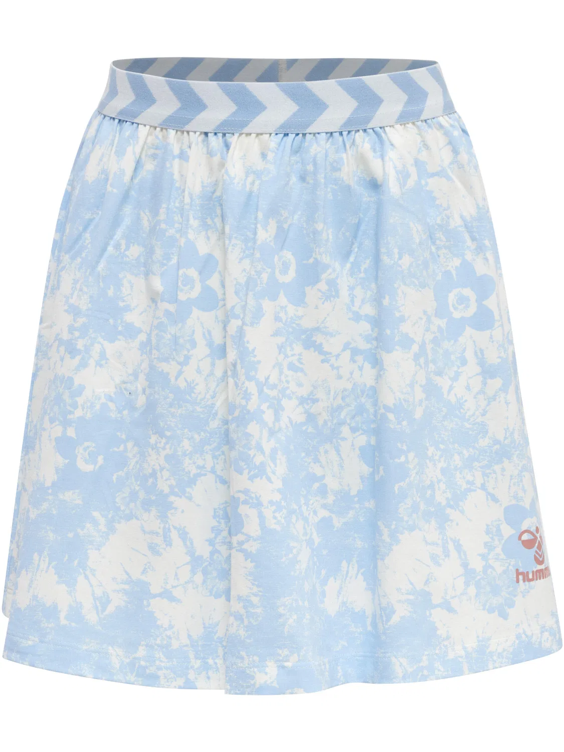 Детская юбка с цветочным принтом Hmlinez Hummel, Blau Hellblau Kornblumenblau