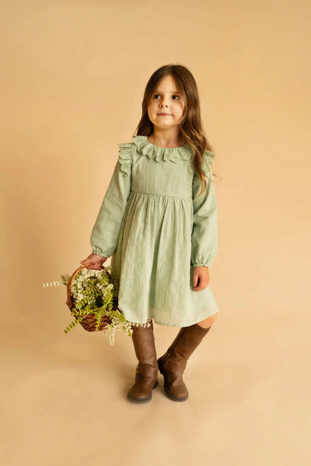 Платье хлопковое Fern Dobby Minihaha — фото 2