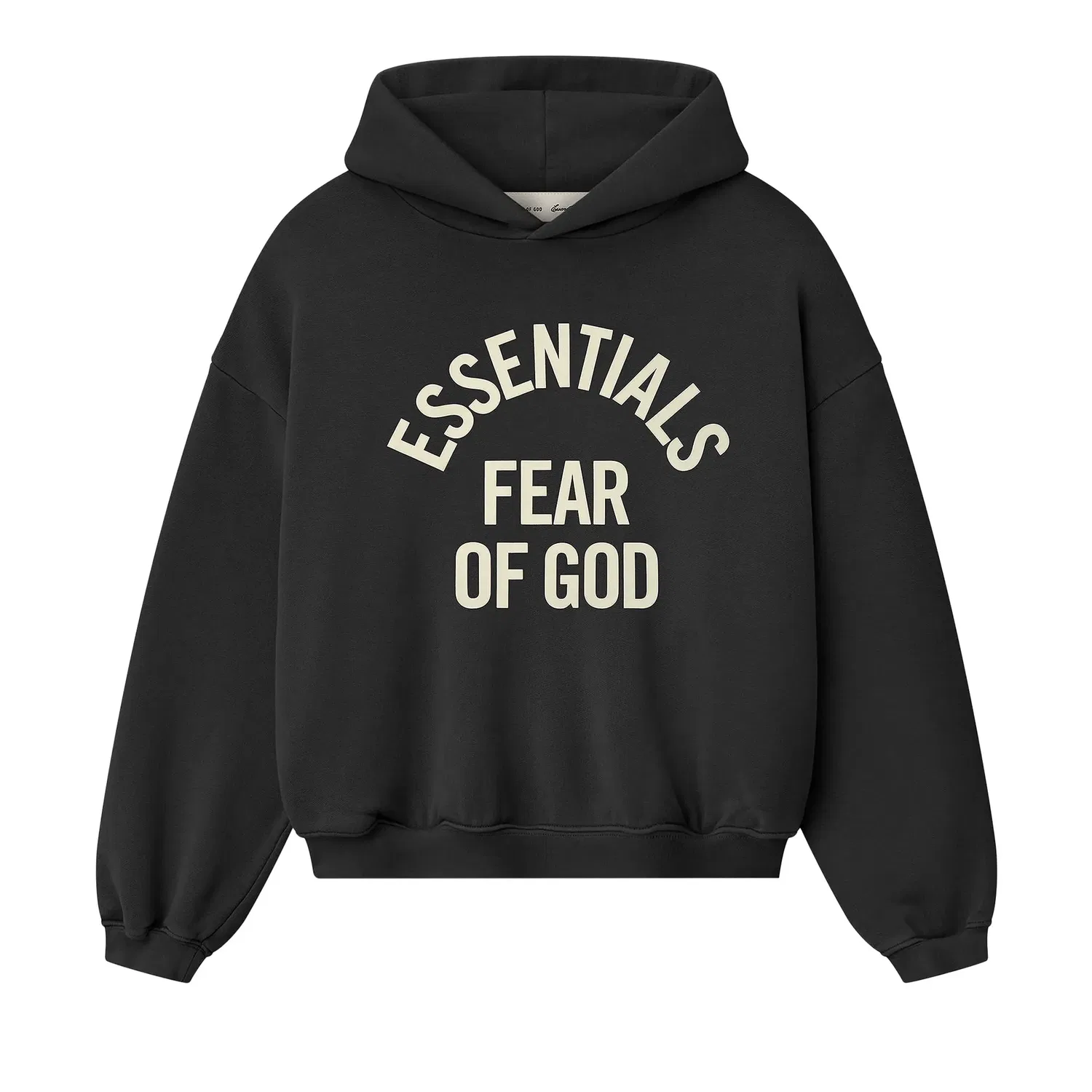 Худи Fear of God Essentials Campus 90s, черный