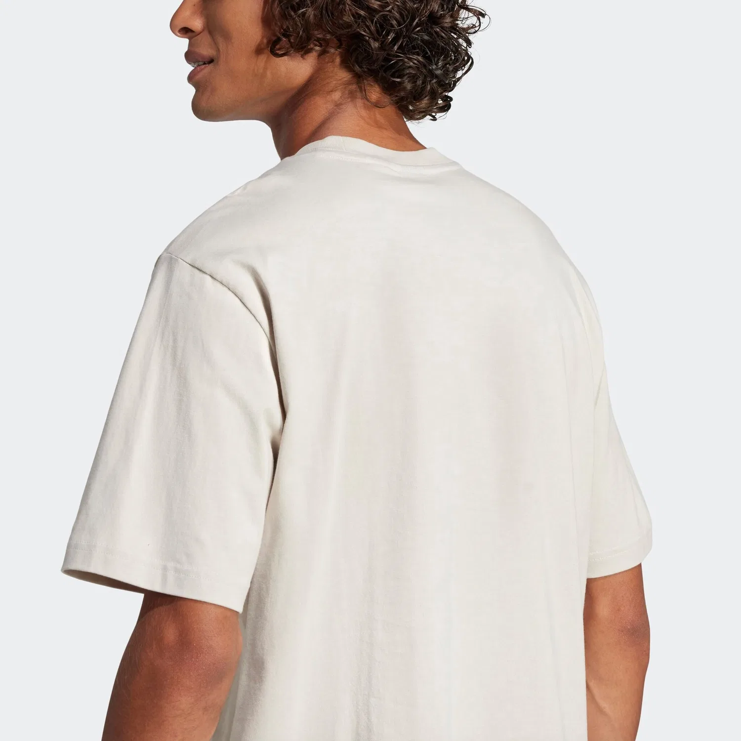 Детская футболка с заниженными плечами Adidas Sportswear, Wonder Alumina/White — фото 4