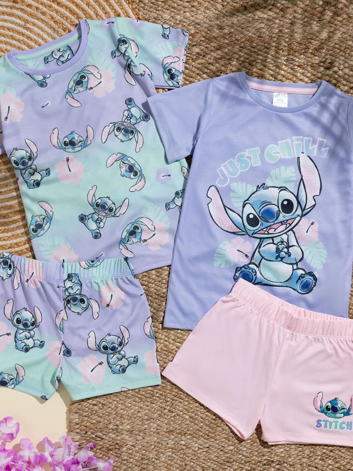 Пижама Vanilla Underground Disney Lilo & Stitch, фиолетовый — фото 2
