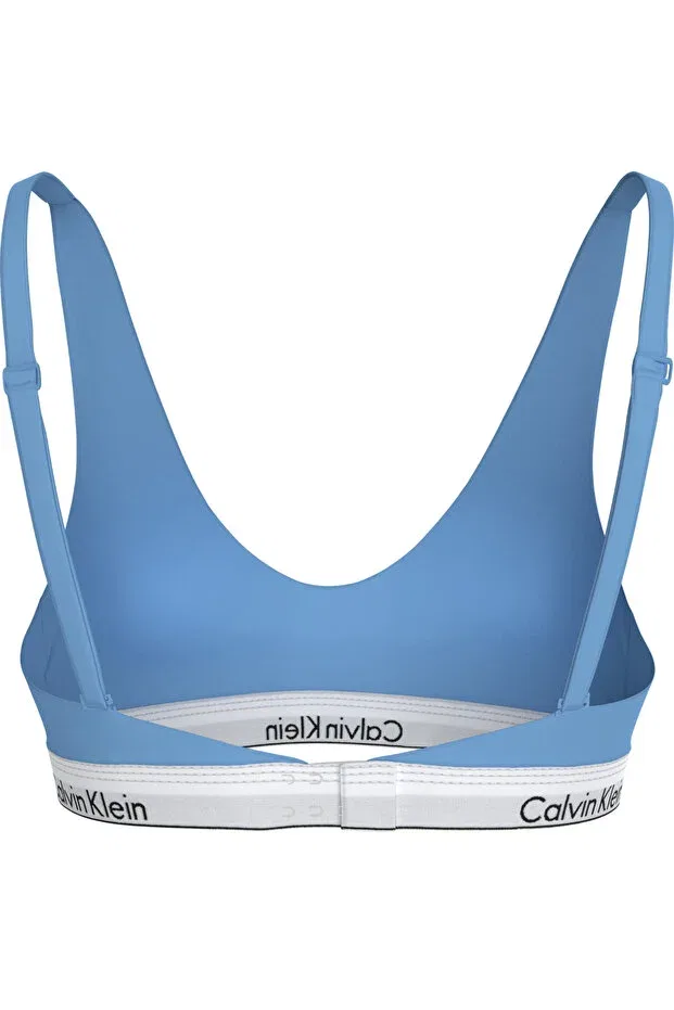 Женское боди-бралетт с принтом Calvin Klein, Blue — фото 3