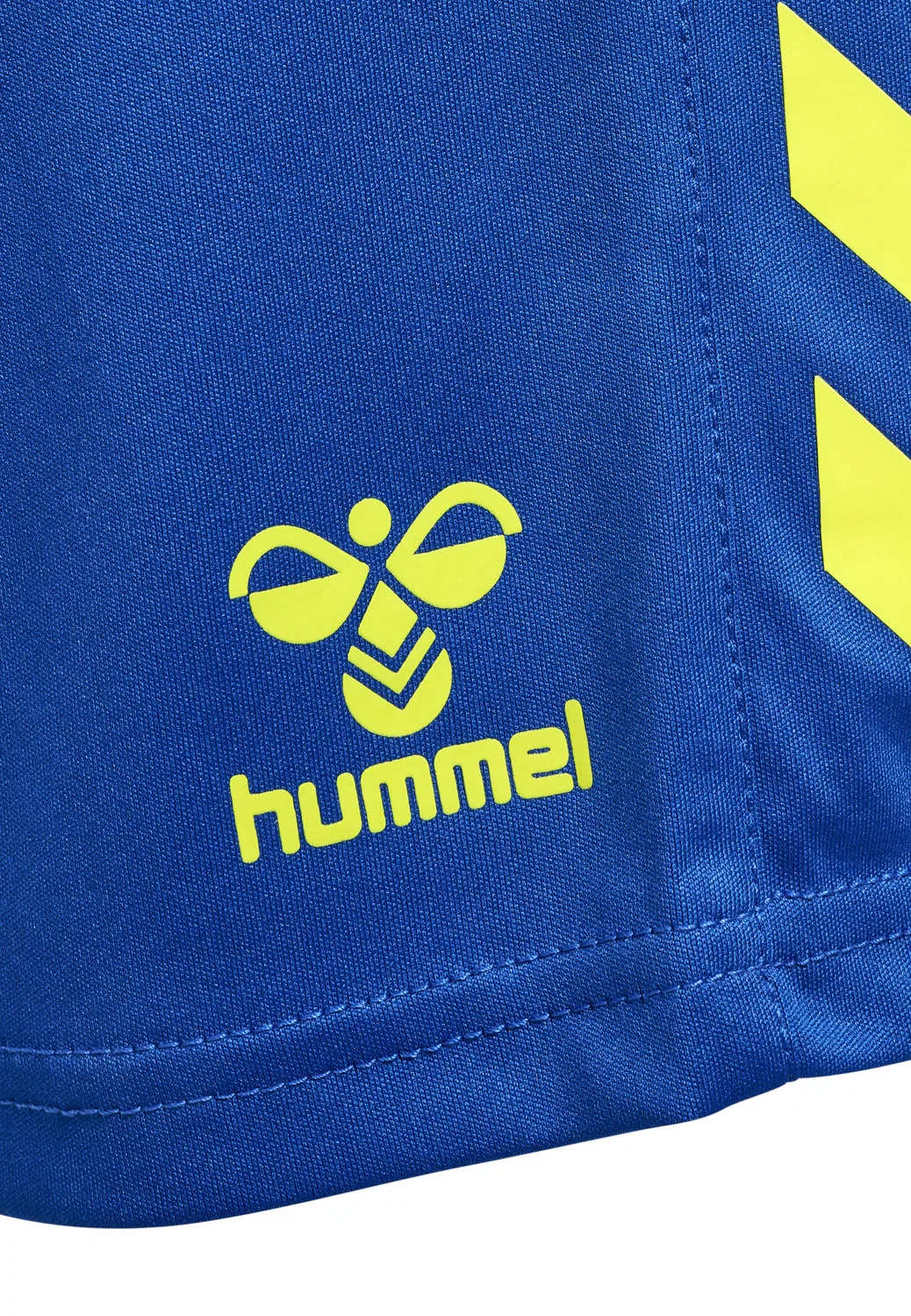 Детские шорты с регулируемой талией Hmlcore Hummel, Blau Sonnengelb — фото 4