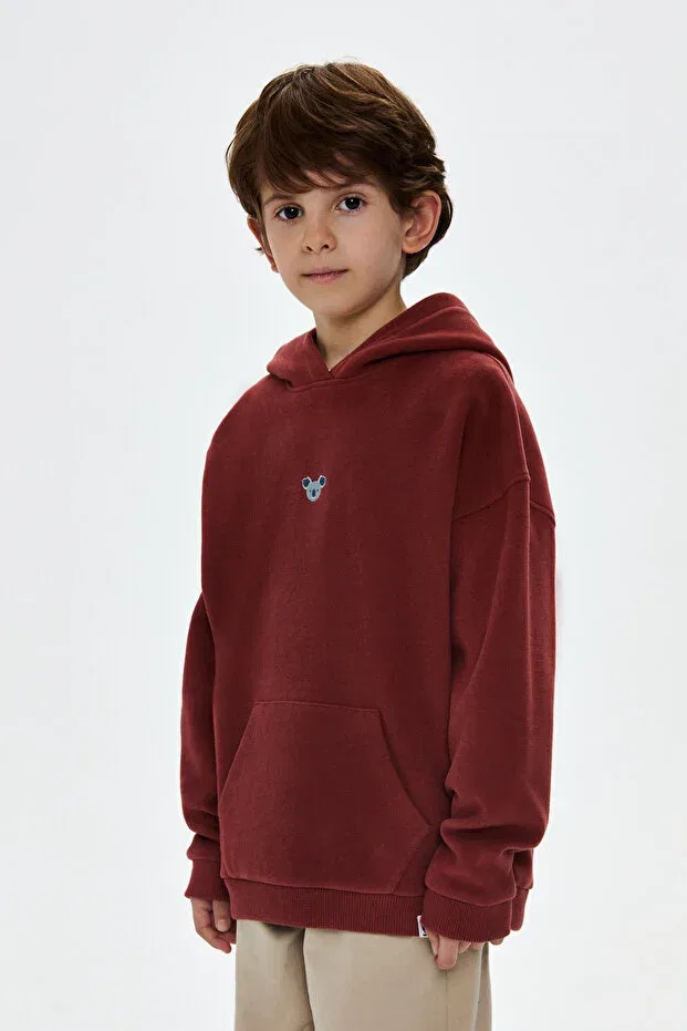 Детское худи для девочек с капюшоном с карманом Koala supersoft kids pocket hoodie Reflect Studio, Tile — фото 3