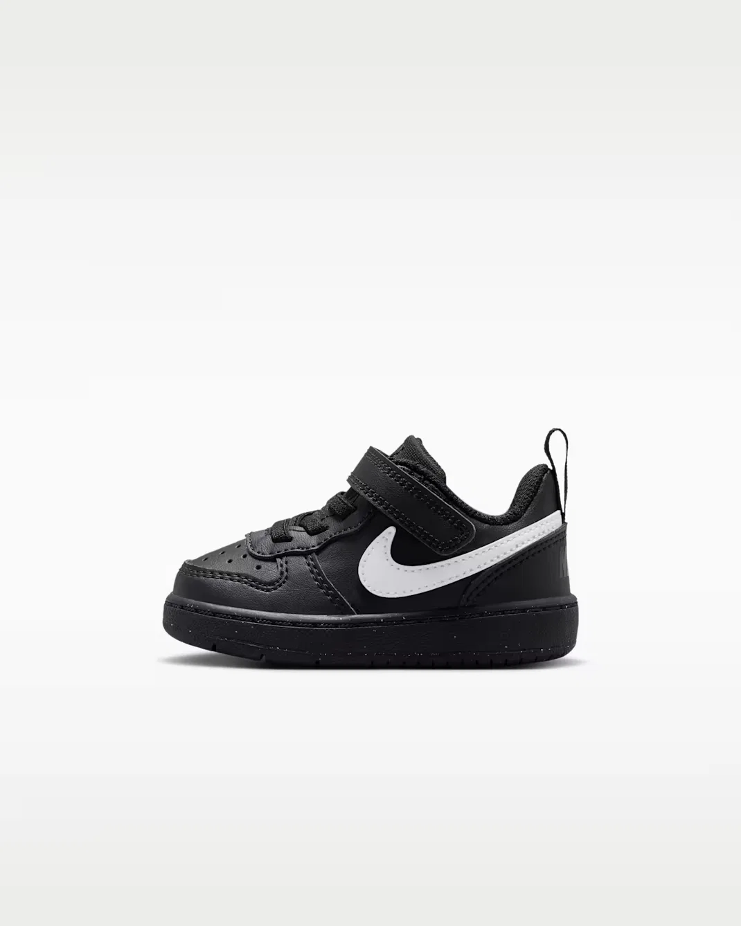 Детская/подростковая обувь Nike Court Borough Low Recraft, Black/Black/White